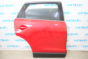 Дверь голая задняя правая Mazda CX-9 16- красный 41V, тычок