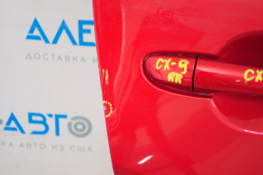 Дверь голая задняя правая Mazda CX-9 16- красный 41V, тычок