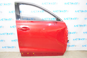 Дверь голая передняя правая Mazda CX-9 16- красный 41V, вмятины