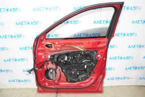 Дверь голая передняя правая Mazda CX-9 16- красный 41V, вмятины
