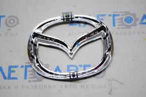 Эмблема Mazda передняя решетки радиатора grill Mazda3 03-08 HB