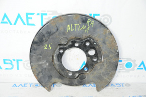 Кожух тормозного диска задний правый Nissan Altima 13-18