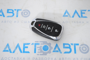 Ключ Chevrolet Malibu 16-smart, 4 кнопки, дефект кнопок