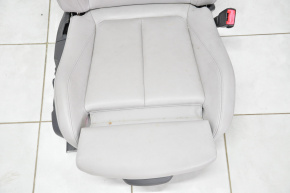 Пасажирське сидіння BMW 3 F30 12-19 з airbag, електро з пам’яттю, сіра шкіра, Sport