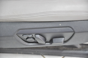 Пассажирское сидение BMW 3 F30 12-18 с airbag, электро с памятью, кожа серое, Sport