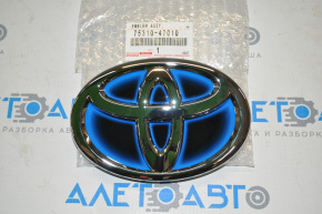 Емблема радіаторної решітки Toyota Camry v50 12-14 hybrid usa новий OEM оригінал