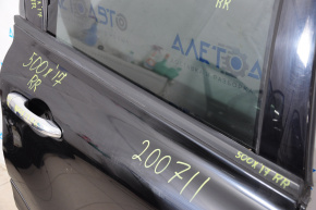 Молдинг дверь-стекло центральный задний правый Fiat 500X 16- черн