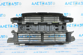 Жалюзі дефлектор радіатора в зборі Ford Escape MK3 13-16 дорест 1.6T, 2.5 з моторчиком, надрив
