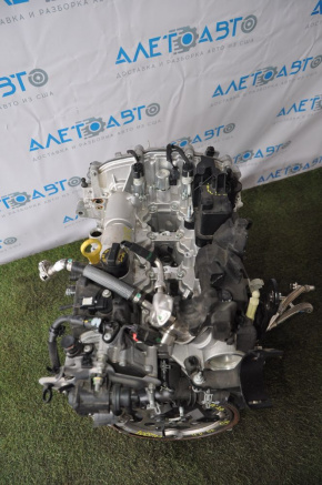 Двигатель Ford Escape MK4 20-22 1.5T 15FDOS 4k, пробит полуподдон, перед крышка