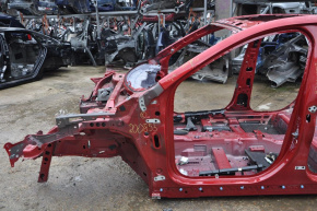 Чверть передня ліва Ford Escape MK4 20 червоний, зам'ятий ніс лонжерона