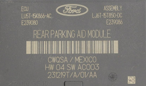 REAR PARK AID SENSOR CONTROL UNIT MODULE Ford Escape MK4 20-