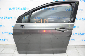 Дверь голая передняя левая Ford Fusion mk5 13- графит J7