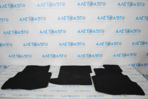 Комплект ковриков салона Mazda CX-9 16- тряпка черный