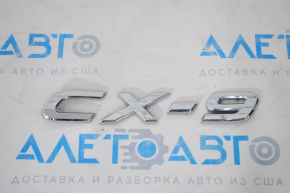 Эмблема значок CX-9 двери багажника Mazda CX-9 16-