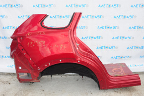Чверть крило задні праві Mazda CX-9 16- червоний, дрібна вмятинка