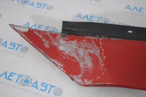 Накладка решетки радиатора верхняя grill Mazda CX-9 16- примята, надрывы, сломаны крепления