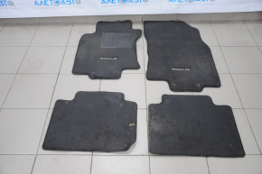 Комплект килимків Nissan Rogue 14-20 ганчірка черн