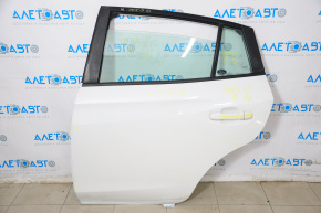Дверь голая задняя левая Subaru Impreza 5d 17- белый K1X, тычки
