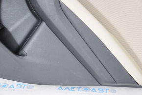 Обшивка двери карточка задняя правая Subaru Impreza 5d 17- кожа сер царапины