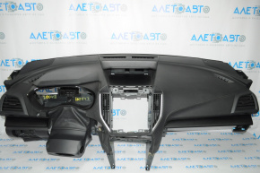 Торпедо передня панель без AIRBAG Subaru Impreza 17-GK шкіра, чорна