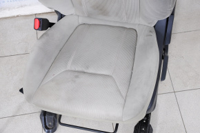 Водительское сидение Subaru Impreza 17- без airbag, механич, тряпка сер, под химчистку