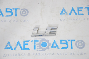 Емблема напис "LE" двері багажника Toyota Rav4 13-18