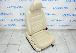 Пасажирське сидіння VW Jetta 11-18 USA без airbag, механічні, шкіра беж
