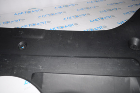 Накладка проема багажника Toyota Camry v55 15-17 usa черн затёрта