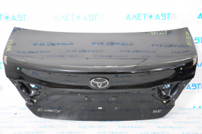 Крышка багажника Toyota Camry v55 15-17 usa под спойлер черный 218 тычки
