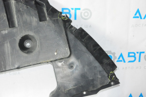Защита переднего бампера Ford Fusion mk5 13-16 трещины