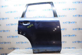 Дверь голая задняя правая Subaru Forester 14-18 SJ синий вмятина
