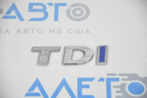 Эмблема надпись TDI крышки багажника VW Jetta 11-18 USA