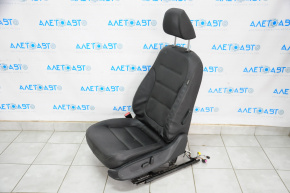 Водительское сидение VW Jetta 11-18 USA без airbag, электро, кожа черн