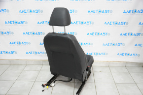 Сидіння водія VW Jetta 11-18 USA без airbag, електро, шкіра черн