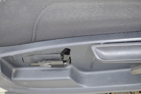 Водительское сидение VW Passat b8 16-19 USA без airbag, механ, тряпка черн, отсутствует пласт ручки