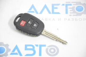 Ключ Toyota Highlander 14-16 3 кнопки
