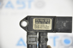 Датчик давления выхлопных газов на сажевый фильтр VW Jetta 11-18 USA TDI