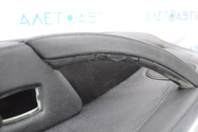 Обшивка двери карточка передняя правая BMW X5 E70 07-13 черн дефект ручки