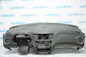 Торпедо передня панель без AIRBAG Infiniti JX35 QX60 13-15 дорест черн