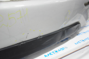 Бампер задний голый Infiniti JX35 QX60 13-15 дорест под парктроники, замят, сломано крепление