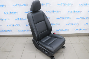 Пасажирське сидіння Lexus ES300h ES350 13-18 без airbag, електро, шкіра черн, дефект на спинці