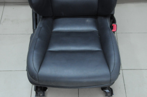 Пассажирское сидение Lexus ES300h ES350 13-18 без airbag, электро, кожа черн, дефект на спинке