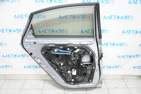 Дверь голая задняя левая Hyundai Sonata 15-17 серый 8S