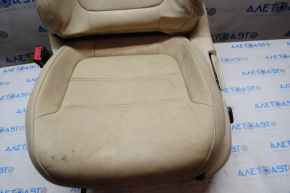 Сидіння водія VW Jetta 11-18 USA без airbag, електро, шкіра беж, злам ручка регулювання