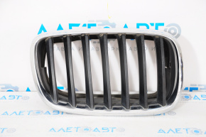 Решітка радіатора grill ніздря прав BMW X5 E70 07-13