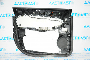 Обшивка двери карточка передняя правая Ford Edge 15-18 черн Sport царапины