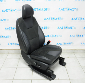 Пасажирське сидіння Ford Edge 16- без airbag, електро, комб шкіра черн, підігрів