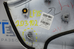 Накладка крышки багажника Hyundai Sonata 15-17 белая сломано 1 крепл