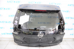 Дверь багажника голая со стеклом Nissan Rogue 14-16 черный G41