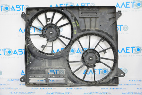 Диффузор кожух радиатора голый Ford Edge 15- треснут